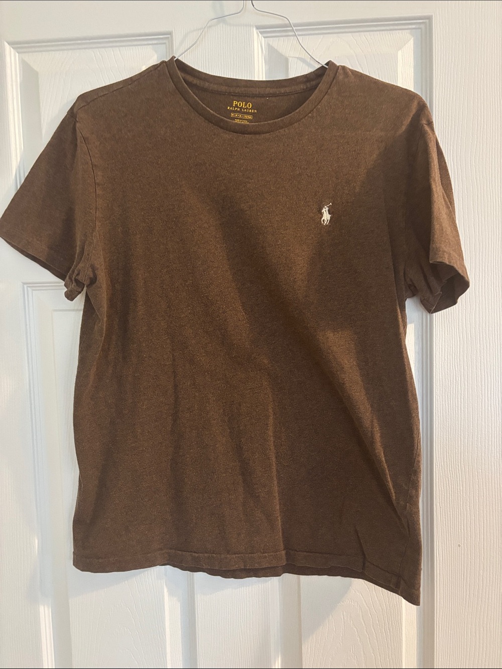 Polo by Ralph Lauren Brown Short Sleeve Crewneck Tee